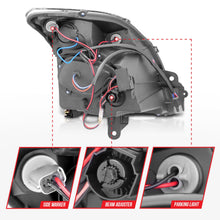 Load image into Gallery viewer, Anzo USA 121276 Projector Headlight Set w/Halo Fits 07-12 Sentra