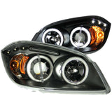 Anzo USA 121278 Projector Headlight Set w/Halo Fits 05-10 Cobalt G5