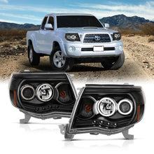 Load image into Gallery viewer, Anzo USA 121282 Projector Headlight Set w/Halo Fits 05-11 Tacoma