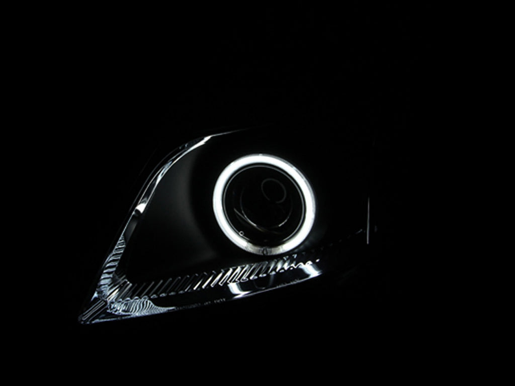 Anzo USA 121291 Projector Headlight Set w/Halo Fits 04-09 Prius