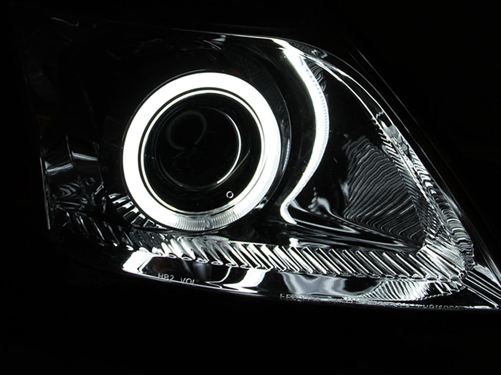 Anzo USA 121295 Projector Headlight Set w/Halo Fits 04-09 Prius