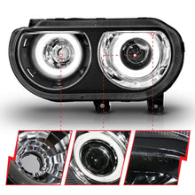 Load image into Gallery viewer, Anzo USA 121308 Projector Headlight Set w/Halo Fits 08-14 Challenger