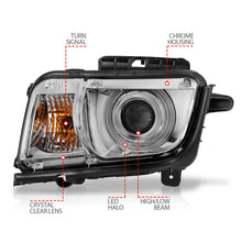Load image into Gallery viewer, Anzo USA 121311 Projector Headlight Set w/Halo Fits 10-13 Camaro