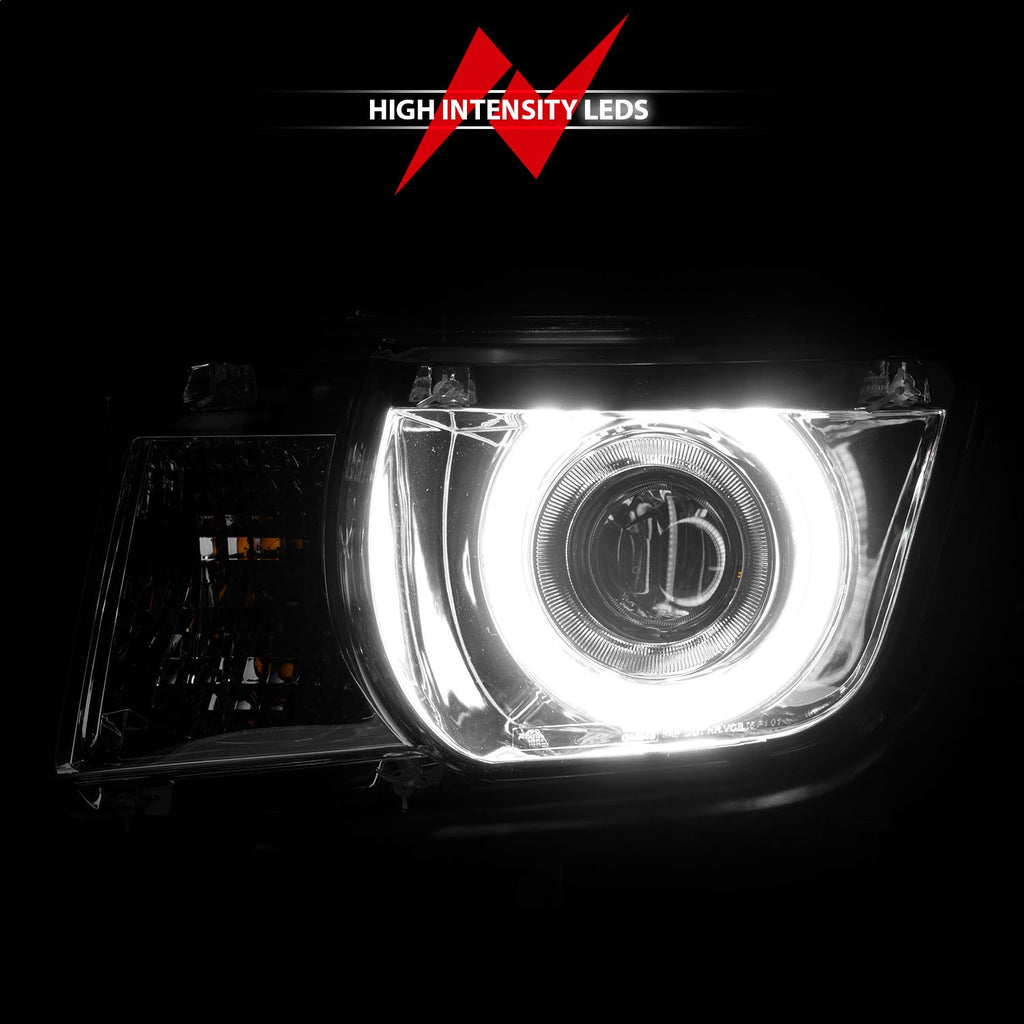 Anzo USA 121311 Projector Headlight Set w/Halo Fits 10-13 Camaro