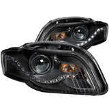 Anzo USA 121318 Projector Headlight Set Fits 06-08 A4