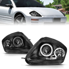Load image into Gallery viewer, Anzo USA 121332 Projector Headlight Set w/Halo Fits 00-05 Eclipse