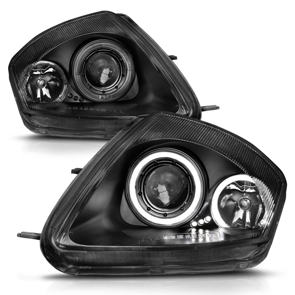 Anzo USA 121332 Projector Headlight Set w/Halo Fits 00-05 Eclipse