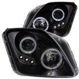 Anzo USA 121341 Projector Headlight Set w/Halo Fits 97-01 Prelude