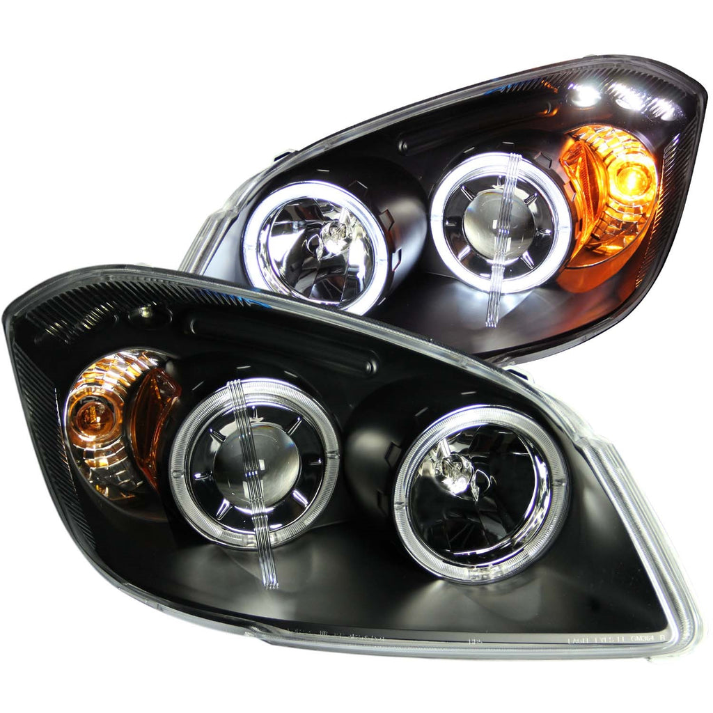 Anzo USA 121344 Projector Headlight Set w/Halo Fits 05-10 Cobalt G5