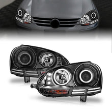 Load image into Gallery viewer, Anzo USA 121345 Projector Headlight Set w/Halo Fits 06-09 GTI Jetta Rabbit