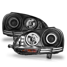 Load image into Gallery viewer, Anzo USA 121345 Projector Headlight Set w/Halo Fits 06-09 GTI Jetta Rabbit