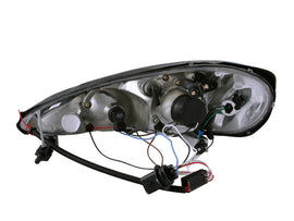 Anzo USA 121355 Projector Headlight Set w/Halo Fits 99-05 Grand Am