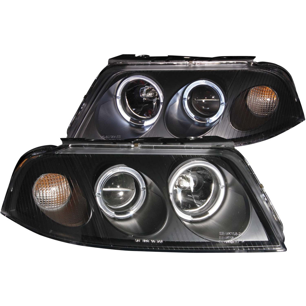 Anzo USA 121357 Projector Headlight Set w/Halo Fits 01-05 Passat