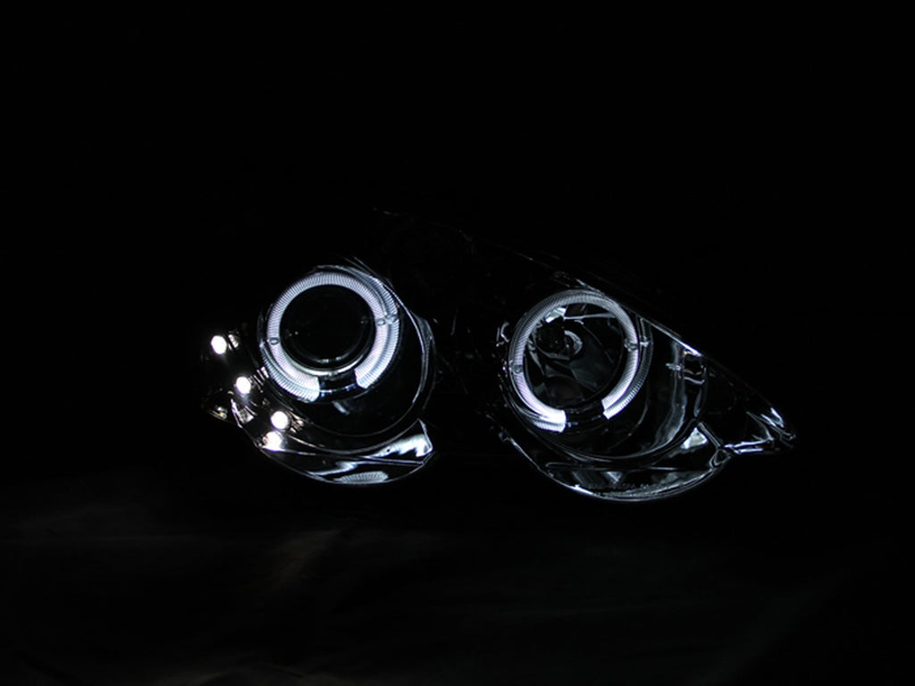 Anzo USA 121360 Projector Headlight Set w/Halo Fits 02-04 RSX