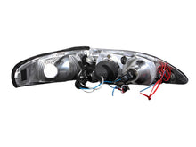 Load image into Gallery viewer, Anzo USA 121361 Projector Headlight Set w/Halo Fits 94-98 Mustang