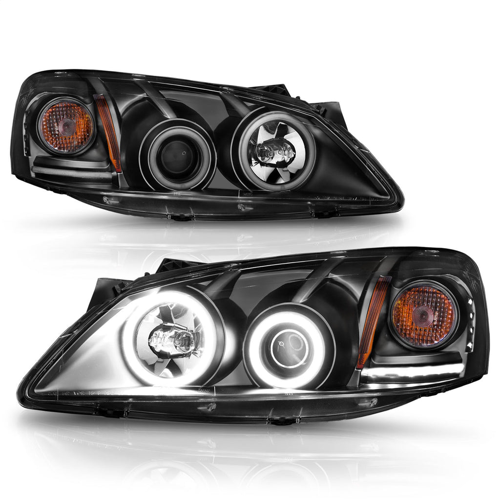 Anzo USA 121371 Projector Headlight Set w/Halo Fits 05-10 G6