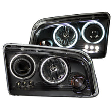 Load image into Gallery viewer, Anzo USA 121381 Projector Headlight Set w/Halo Fits 06-10 Charger