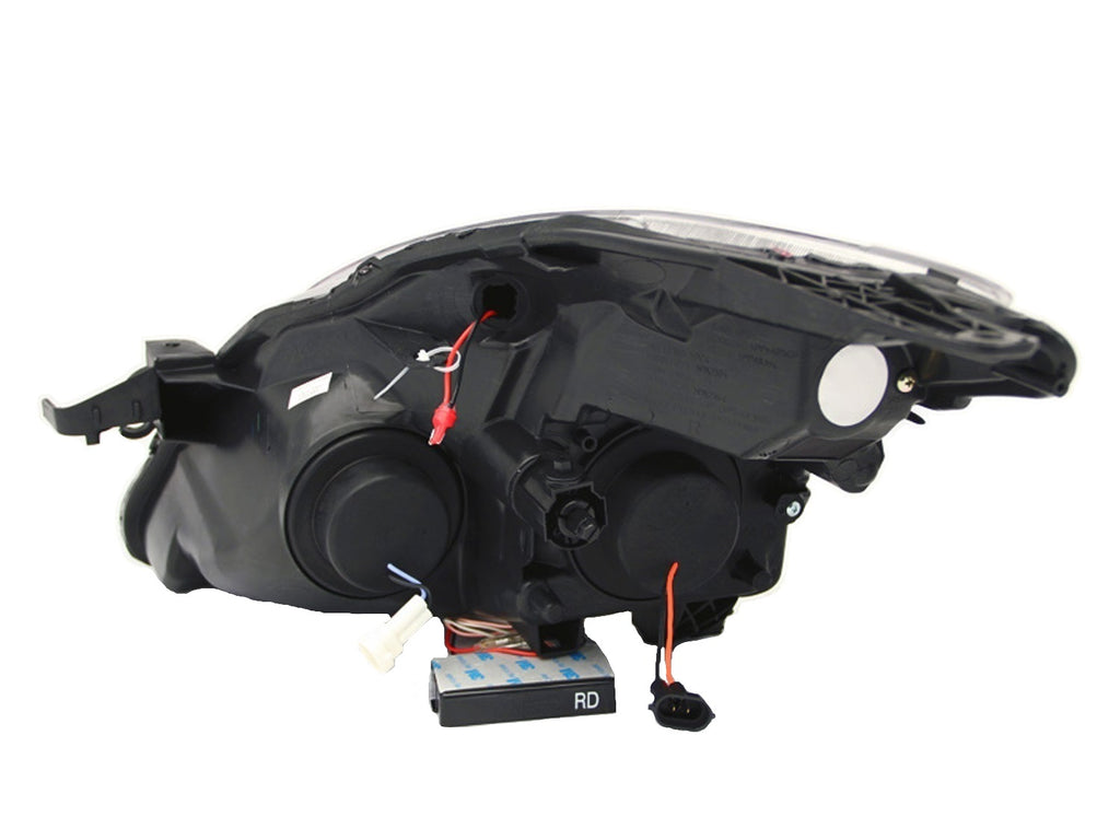 Anzo USA 121395 Projector Headlight Set w/Halo Fits 08-10 Altima