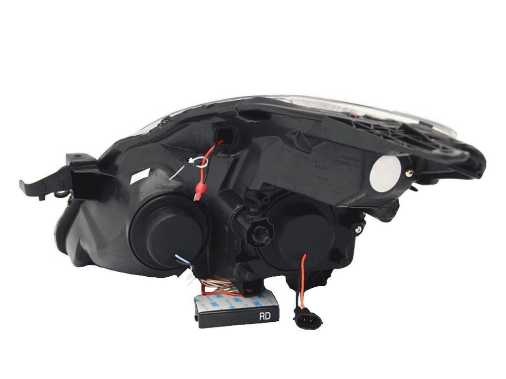Anzo USA 121396 Projector Headlight Set w/Halo Fits 08-10 Altima