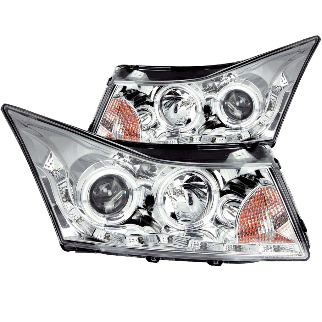 Anzo USA 121401 Projector Headlight Set w/Halo Fits 11-15 Cruze
