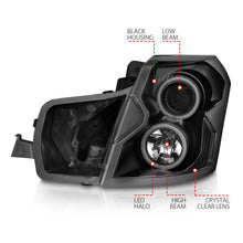 Load image into Gallery viewer, Anzo USA 121417 Projector Headlight Set w/Halo Fits 03-07 CTS