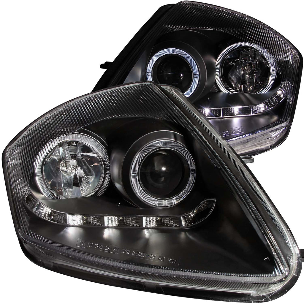 Anzo USA 121419 Projector Headlight Set w/Halo Fits 00-05 Eclipse