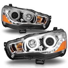 Load image into Gallery viewer, Anzo USA 121427 Projector Headlight Set w/Halo Fits 08-15 Lancer