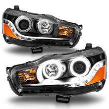 Load image into Gallery viewer, Anzo USA 121428 Projector Headlight Set w/Halo Fits 08-15 Lancer