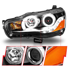 Load image into Gallery viewer, Anzo USA 121428 Projector Headlight Set w/Halo Fits 08-15 Lancer