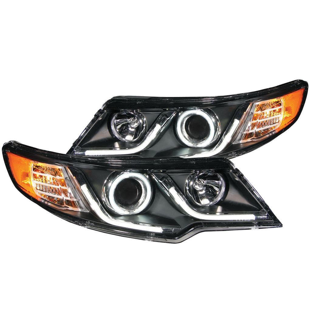 Anzo USA 121458 Projector Headlight Set Fits 10-13 Forte Forte Koup Forte5