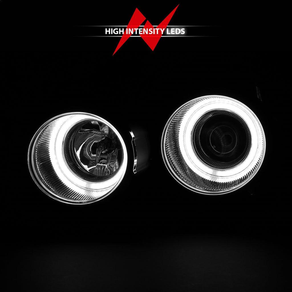 Anzo USA 121489 Projector Headlight Set w/Halo Fits 12-15 Sonic