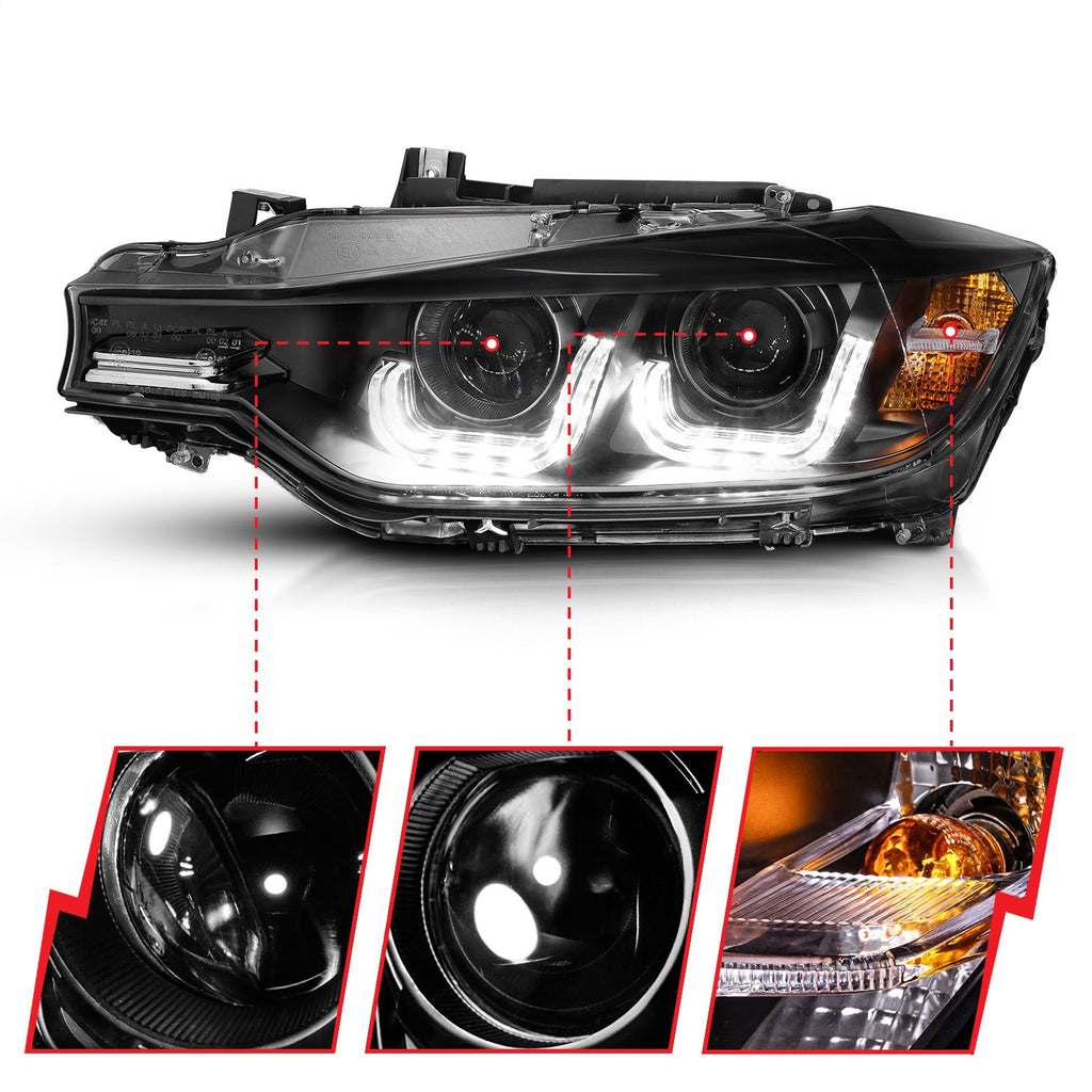 Anzo USA 121504 Projector Headlight Set