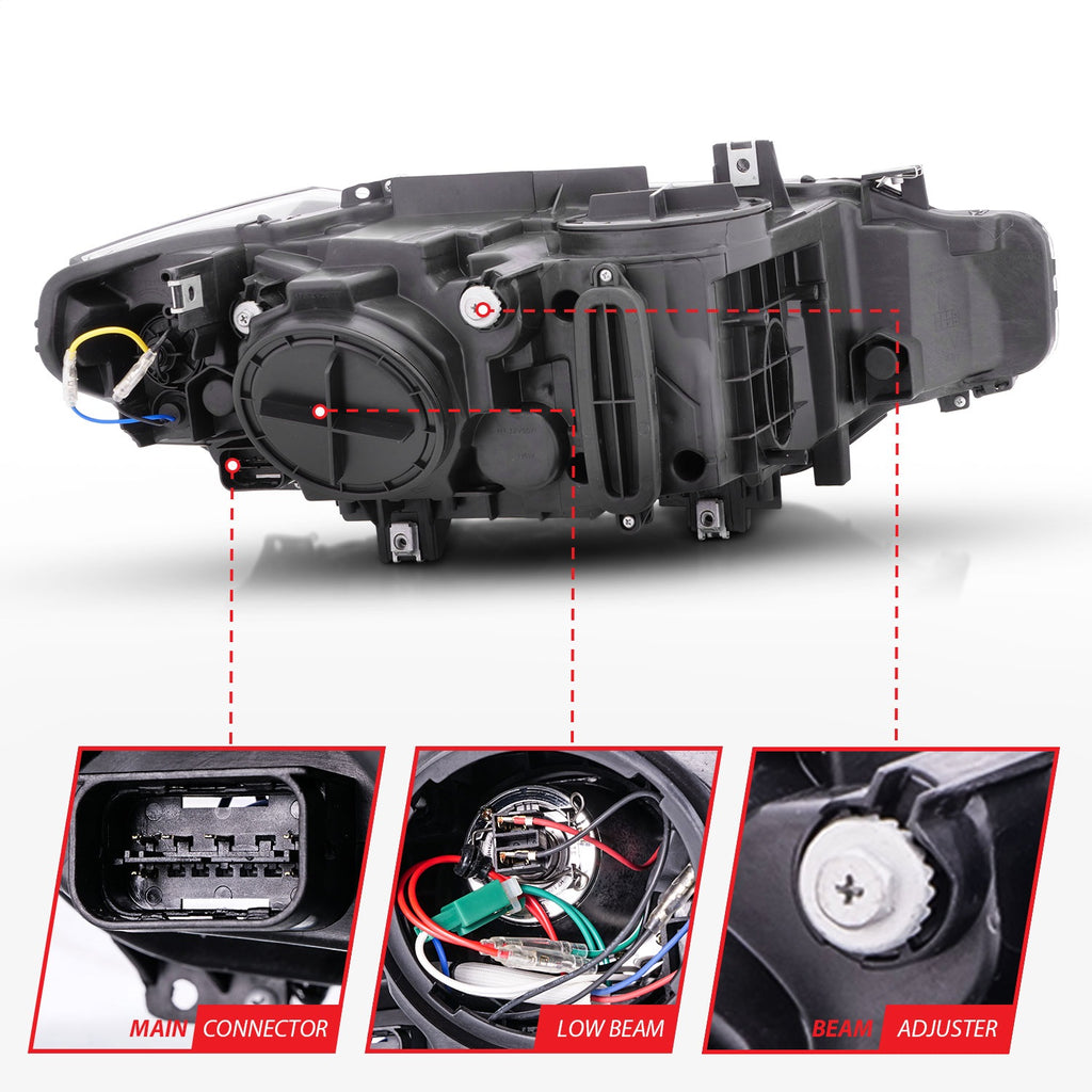 Anzo USA 121504 Projector Headlight Set