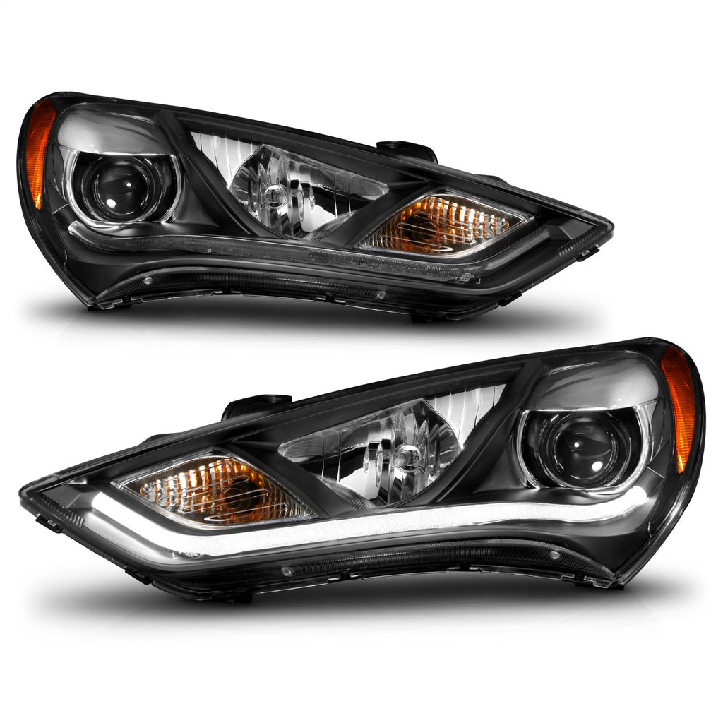 Anzo USA 121511 Projector Headlight Set Fits 13-15 Genesis Coupe