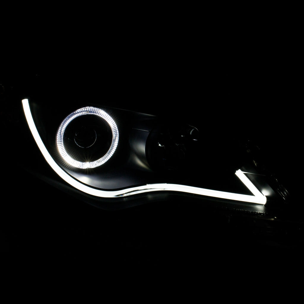 Anzo USA 121512 Projector Headlight Set w/Halo Fits 12-13 Camry