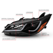 Load image into Gallery viewer, Anzo USA 121518 Projector Headlight Set Fits 15-16 Camry