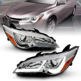 Anzo USA 121519 Projector Headlight Set Fits 15-16 Camry