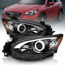 Load image into Gallery viewer, Anzo USA 121520 Projector Headlight Set w/Halo Fits 13-14 CX-5