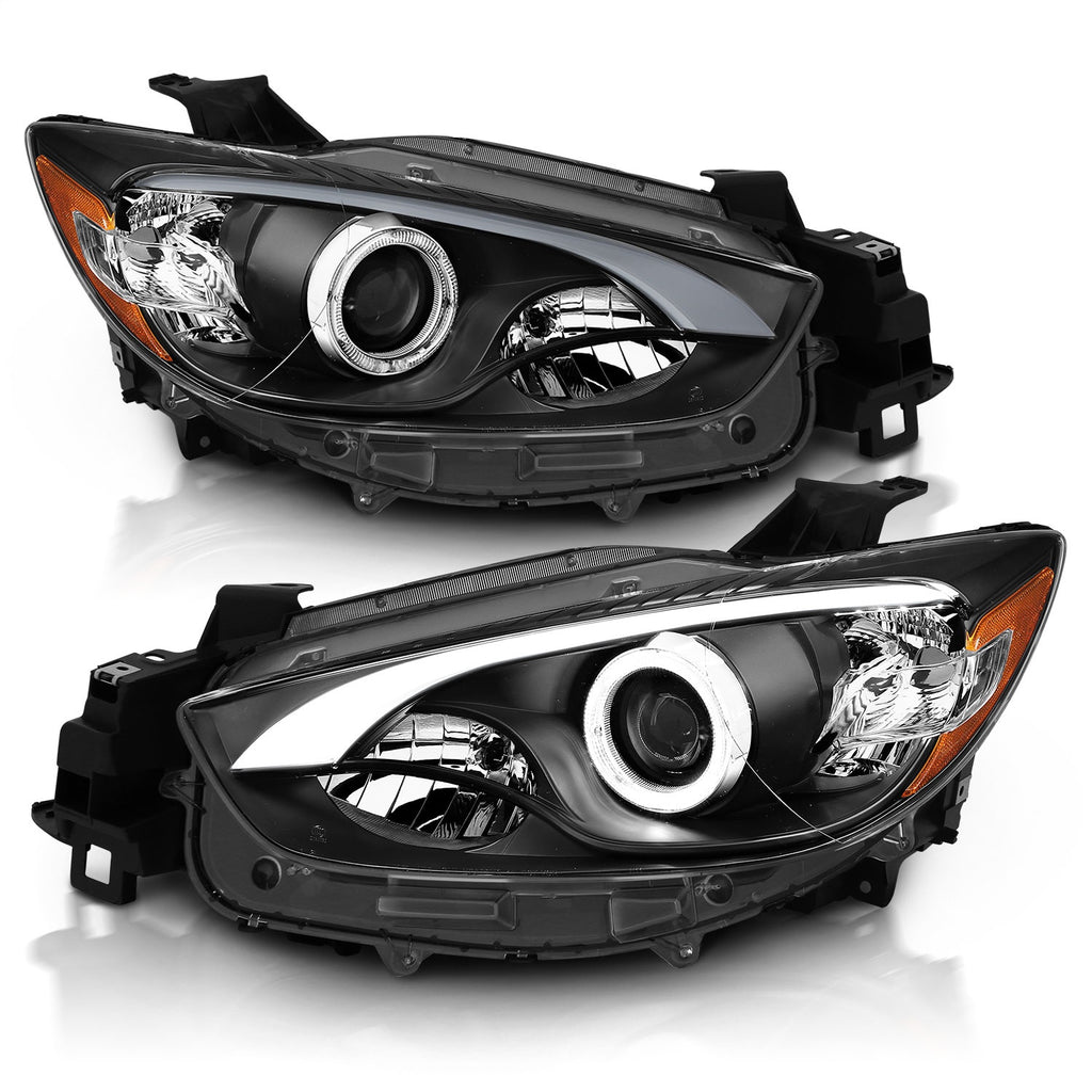 Anzo USA 121520 Projector Headlight Set w/Halo Fits 13-14 CX-5