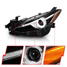 Load image into Gallery viewer, Anzo USA 121522 Projector Headlight Set w/Halo Fits 14-16 3