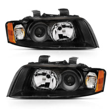 Load image into Gallery viewer, Anzo USA 121528 Projector Headlight Set Fits 02-05 A4 S4