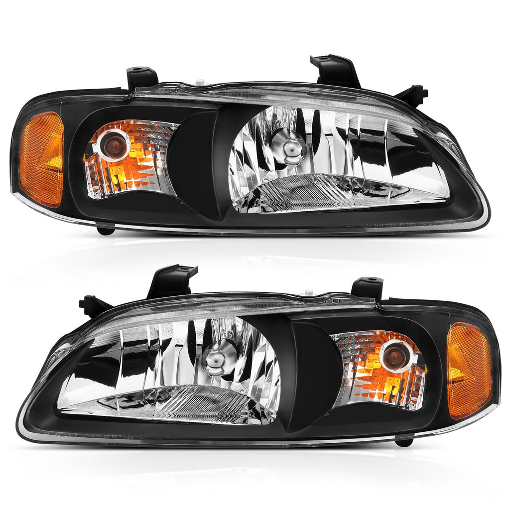 Anzo USA 121536 Crystal Headlight Set Fits 00-05 Sentra