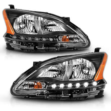 Load image into Gallery viewer, Anzo USA 121537 Crystal Headlight Set Fits 13-15 Sentra