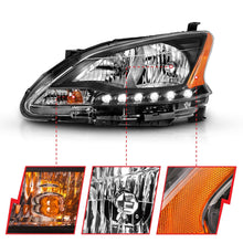 Load image into Gallery viewer, Anzo USA 121537 Crystal Headlight Set Fits 13-15 Sentra