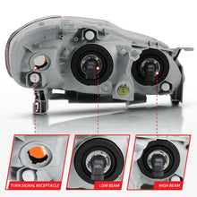 Load image into Gallery viewer, Anzo USA 121540 Crystal Headlight Set Fits 05-08 Corolla