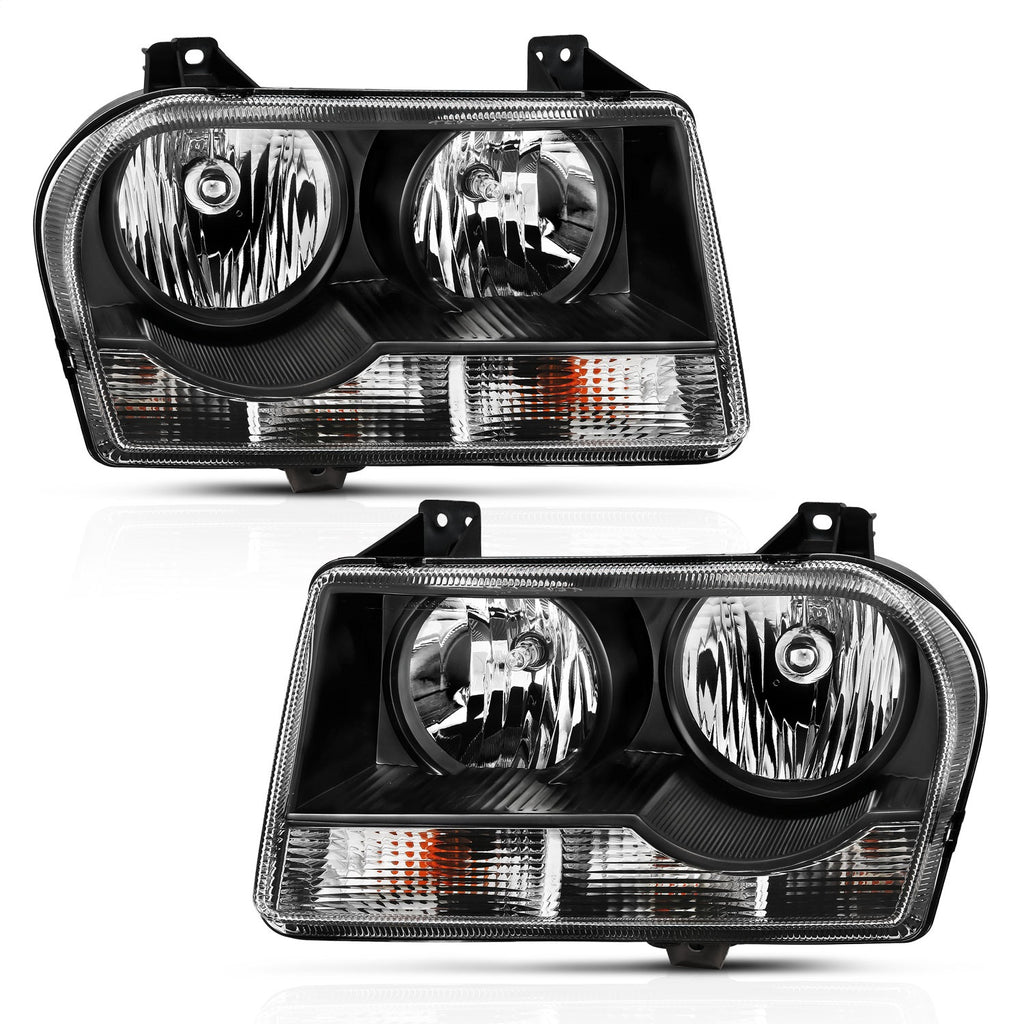 Anzo USA 121544 Crystal Headlight Set Fits 05-10 300