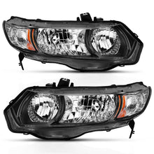 Load image into Gallery viewer, Anzo USA 121546 Crystal Headlight Set Fits 06-09 Civic