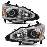 Anzo USA 121550 Projector Headlight Set Fits 13-15 Altima