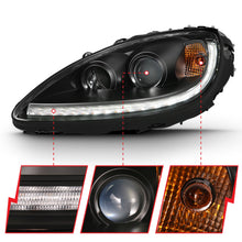 Load image into Gallery viewer, Anzo USA 121553 Projector Headlight Set w/Halo Fits 05-13 Corvette