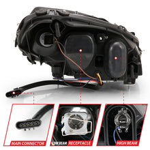 Load image into Gallery viewer, Anzo USA 121553 Projector Headlight Set w/Halo Fits 05-13 Corvette